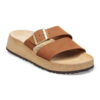 Almina Nubuckleer Pecan
