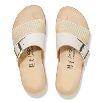 Almina Raffia Natuurlijk leer Synthetisch