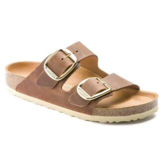 Arizona Big Buckle Natuurlijk Leer Geolied