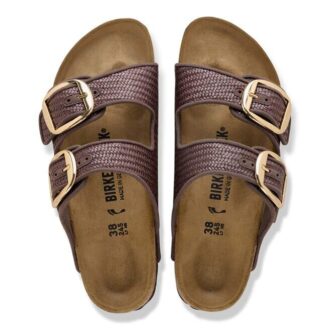 Arizona Big Buckle Raffia Textiel