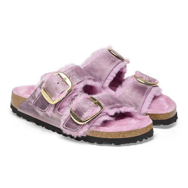 Arizona Big Buckle Shearling Natuurlijk Leer Geolied Arizona Big Buckle Shearling Natuurlijk Leer Geolied