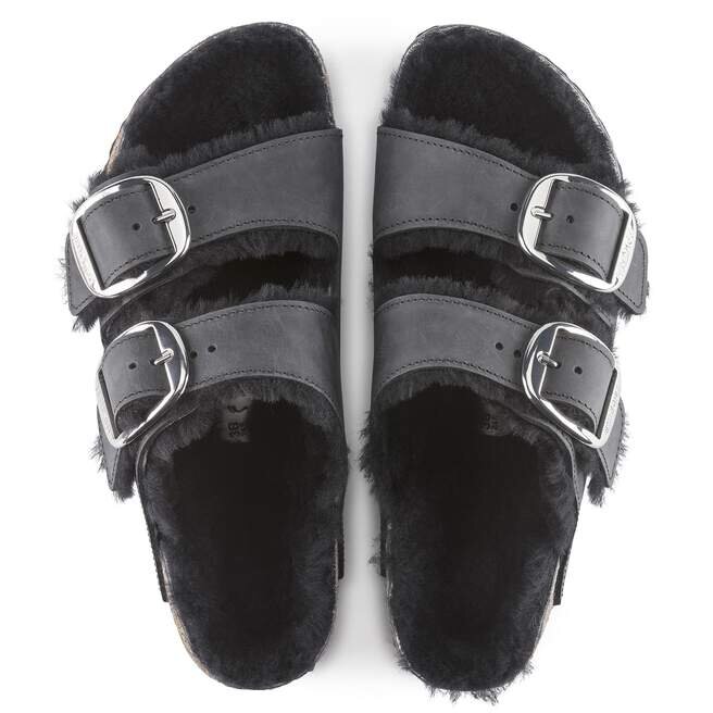 Arizona Big Buckle Shearling Natuurlijk Leer Geolied Arizona Big Buckle Shearling Natuurlijk Leer Geolied
