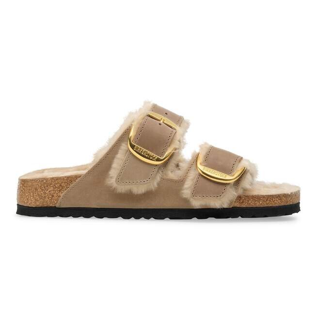 Arizona Big Buckle Shearling Natuurlijk Leer Geolied Arizona Big Buckle Shearling Natuurlijk Leer Geolied