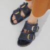 Arizona Big Buckle Shearling Natuurlijk Leer Geolied Arizona Big Buckle Shearling Natuurlijk Leer Geolied