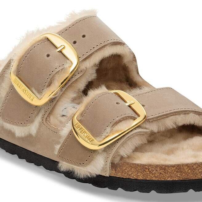 Arizona Big Buckle Shearling Natuurlijk Leer Geolied Arizona Big Buckle Shearling Natuurlijk Leer Geolied