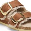 Arizona Big Buckle Shearling Natuurlijk Leer Geolied Arizona Big Buckle Shearling Natuurlijk Leer Geolied