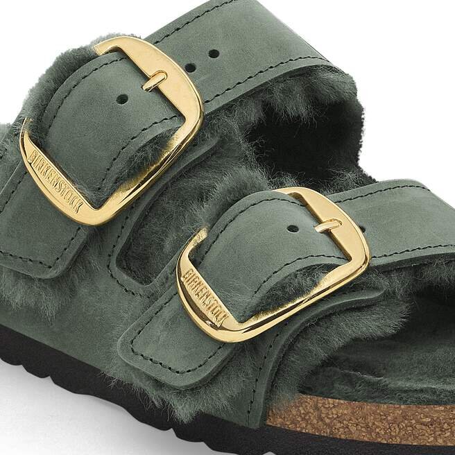 Arizona Big Buckle Shearling Natuurlijk Leer Geolied Arizona Big Buckle Shearling Natuurlijk Leer Geolied