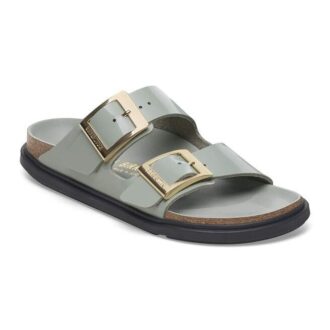 Arizona Droplet Buckle Natuurlijk leer Lak