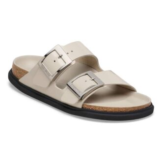 Arizona Droplet Buckle Natuurlijk leer Lak