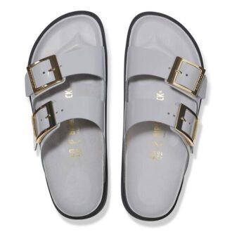 Arizona Droplet Buckle Natuurlijk leer Lak