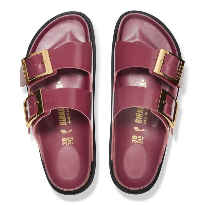 Arizona Droplet Buckle Natuurlijk leer Lak Arizona Droplet Buckle Natuurlijk leer Lak