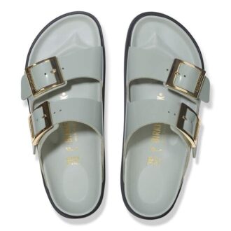 Arizona Droplet Buckle Natuurlijk leer Lak