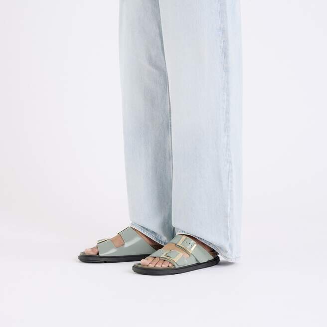 Arizona Droplet Buckle Natuurlijk leer Lak Arizona Droplet Buckle Natuurlijk leer Lak