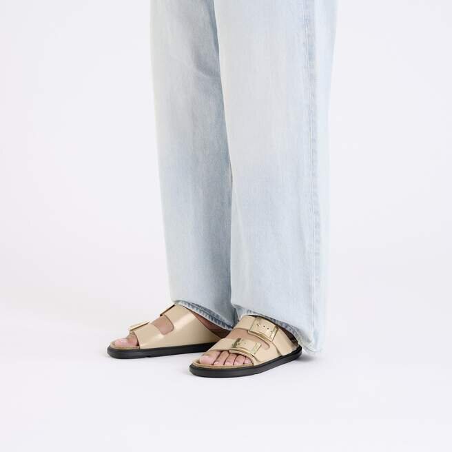 Arizona Droplet Buckle Natuurlijk leer Lak Arizona Droplet Buckle Natuurlijk leer Lak