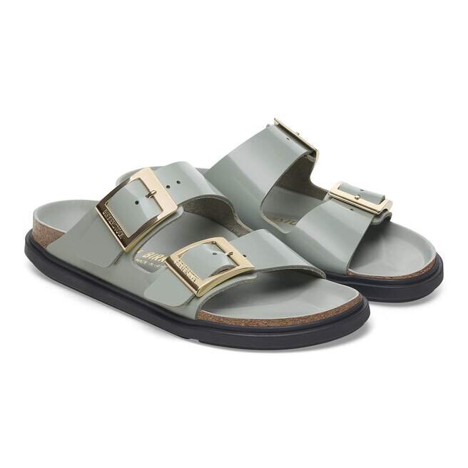 Arizona Droplet Buckle Natuurlijk leer Lak Arizona Droplet Buckle Natuurlijk leer Lak
