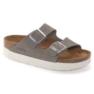 Arizona Flex Platform Nubuckleer Duifgrijs