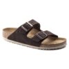 Arizona nubuckleer, stier, zachtbruin Arizona nubuckleer, stier, zachtbruin