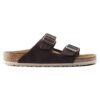 Arizona nubuckleer, stier, zachtbruin Arizona nubuckleer, stier, zachtbruin