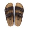 Arizona nubuckleer, stier, zachtbruin Arizona nubuckleer, stier, zachtbruin