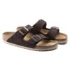 Arizona nubuckleer, stier, zachtbruin Arizona nubuckleer, stier, zachtbruin