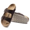 Arizona nubuckleer, stier, zachtbruin Arizona nubuckleer, stier, zachtbruin