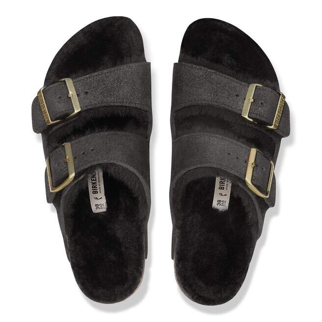 Arizona Shearling suède leer bont Arizona Shearling suède leer bont