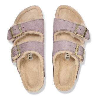 Arizona Shearling suède leer bont