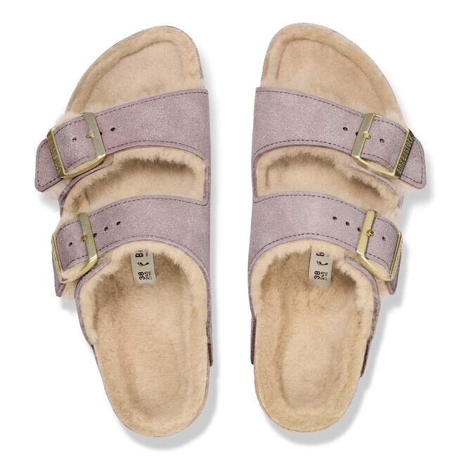 Arizona Shearling suède leer bont Arizona Shearling suède leer bont