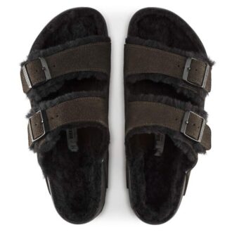 Arizona Shearling suède leer bont