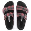 Arizona Shearling suède leer bont