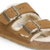 Arizona Shearling suède leer bont