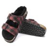 Arizona Shearling suède leer bont
