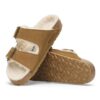 Arizona Shearling suède leer bont