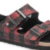 Arizona Shearling suède leer bont