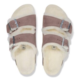 Arizona Shearling Suède-Shearling Faded Purple