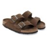 Arizona Soft Footbed suède leer donkerbruin Arizona Soft Footbed suède leer donkerbruin