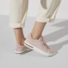 Bend Low Leer-textiel Zachtroze Bend Low Leer-textiel Zachtroze
