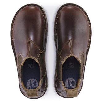 Birmingham Slip-on Heren Natuurlijk Leer Geolied