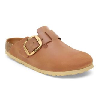 Boston Big Buckle Natuurlijk geolied leer
