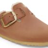 Boston Big Buckle Shearling Natuurlijk Leer Geolied Boston Big Buckle Shearling Natuurlijk Leer Geolied
