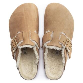 Boston Bold Shearling Natuurlijk leer