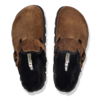 Boston Pap Chunky Shearling Suède