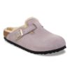 Boston Shearling suède leer met bont Boston Shearling suède leer met bont