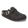 Boston Shearling suède leer met bont Boston Shearling suède leer met bont