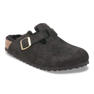 Boston Shearling suède leer met bont