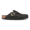 Boston Shearling suède leer met bont Boston Shearling suède leer met bont