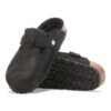 Boston Shearling suède leer met bont Boston Shearling suède leer met bont