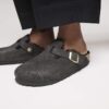 Boston Shearling suède leer met bont Boston Shearling suède leer met bont