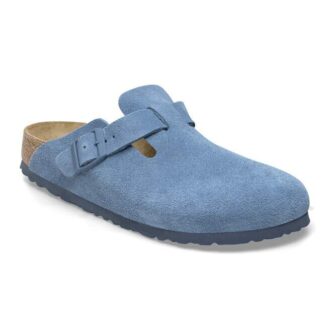 Boston Soft Footbed Suède leer Elemental Blue