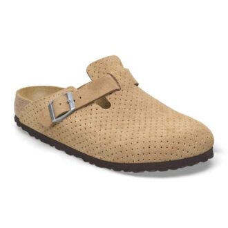 Boston Suède met reliëf en stippen, nieuw beige